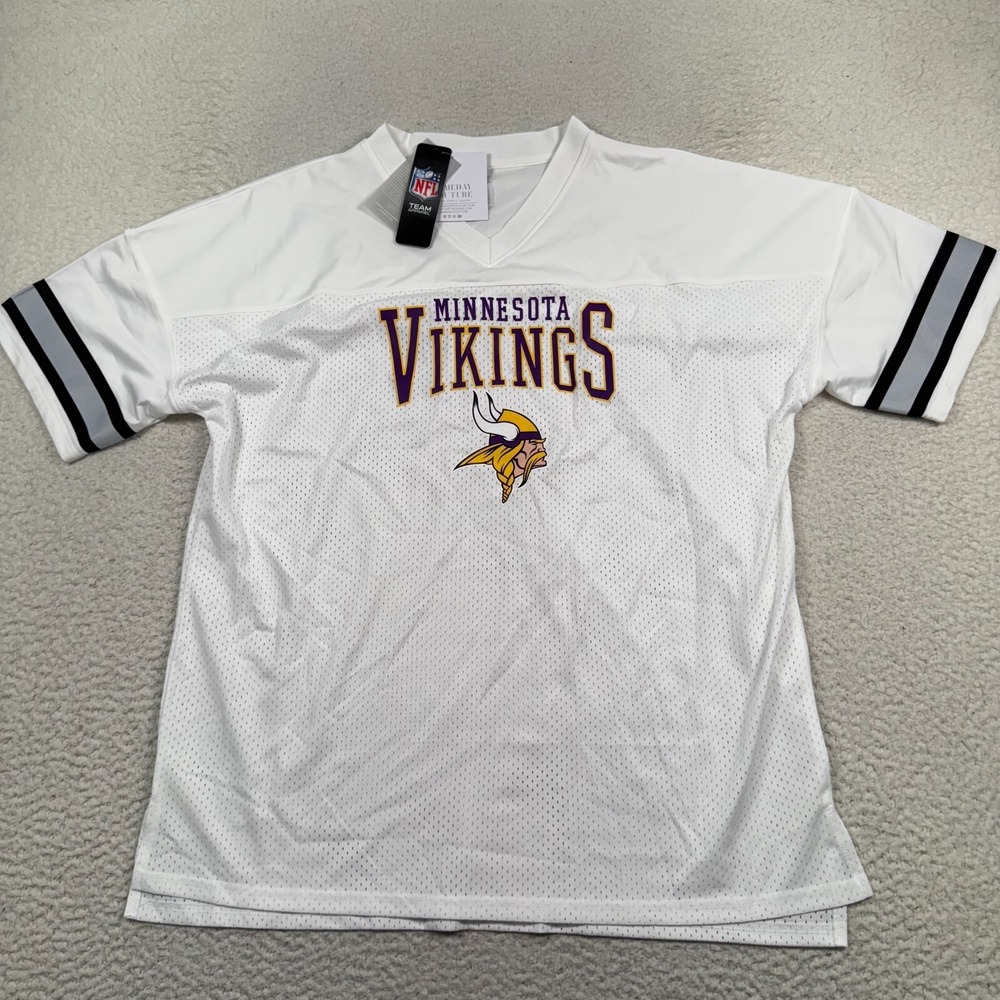 Minnesota Vikings Gameday Couture Jersey Women's XXL Modern NFL Top NWT‎